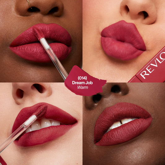 Revlon applicator close-up showing pointed tip for precise, mess-free application
