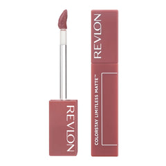 Revlon ColorStay Limitless front packaging showing shade and sleek tube benefit longwear