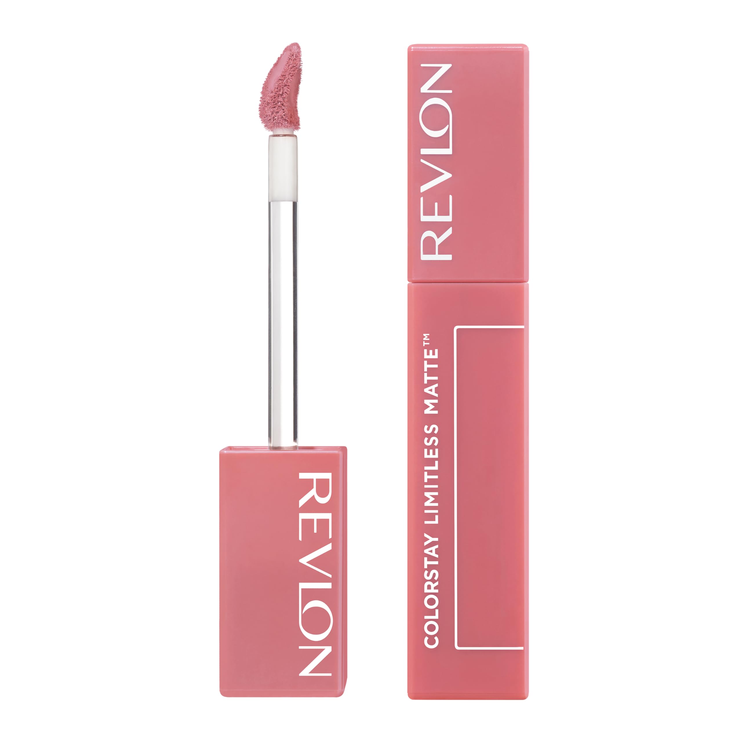 Revlon ColorStay Limitless front packaging showing shade and branding benefits