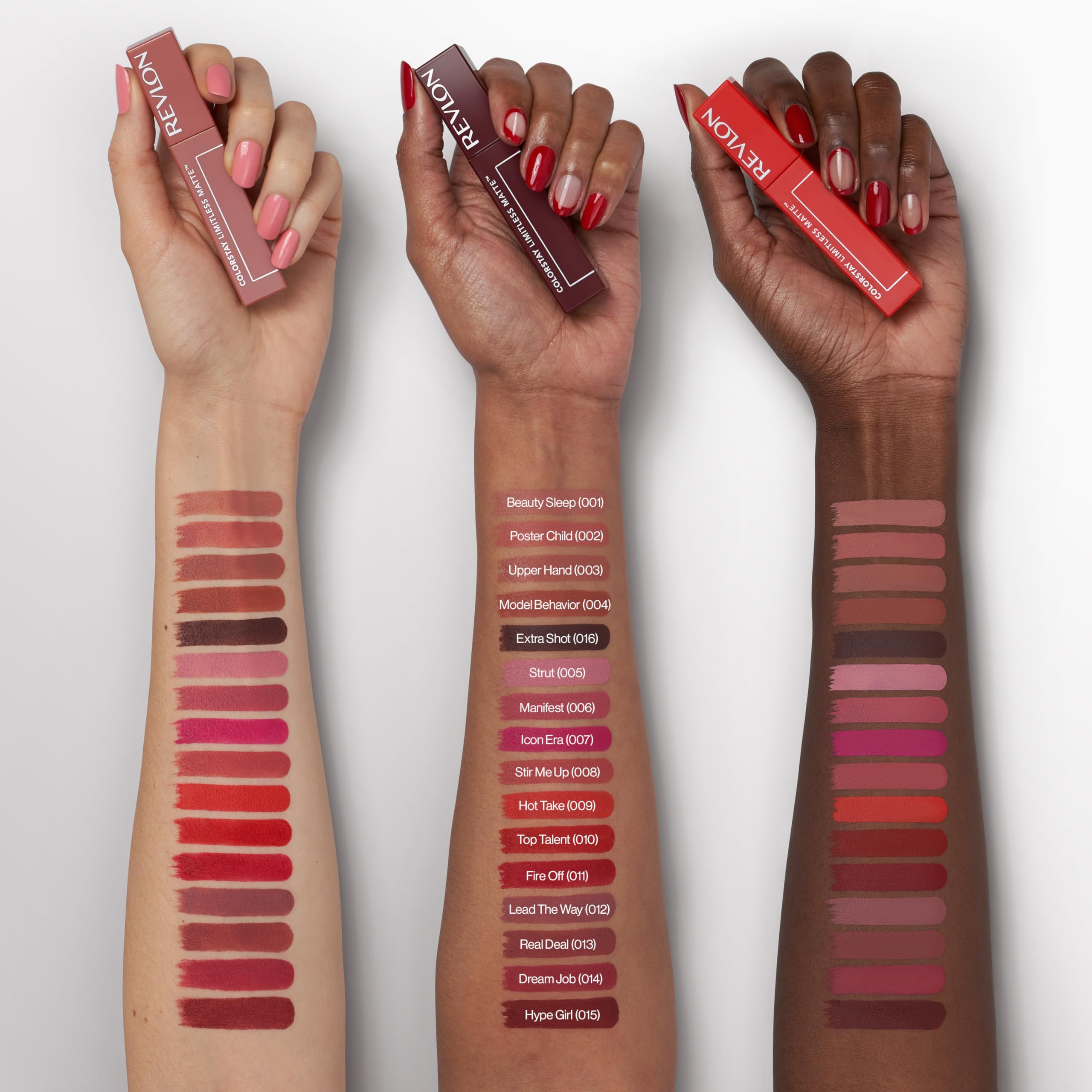 Revlon ColorStay Limitless worn in evening lifestyle scene emphasizing longwear elegance