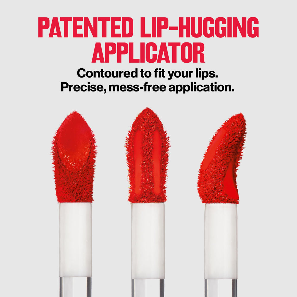 Revlon formula texture close-up highlighting lightweight, non-tightening matte feel