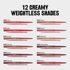 Revlon lip liner inside makeup bag highlighting travel-ready convenience