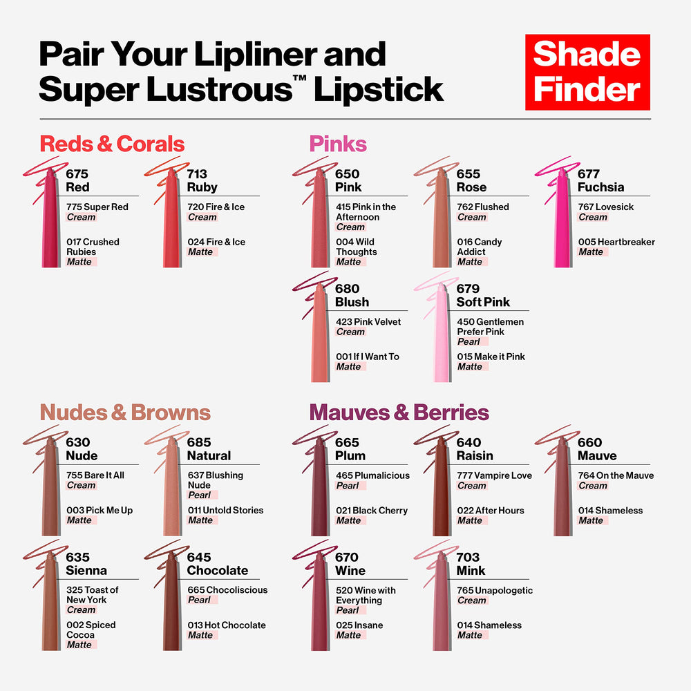 Revlon ColorStay lip liner inside a travel makeup bag for on-the-go convenience