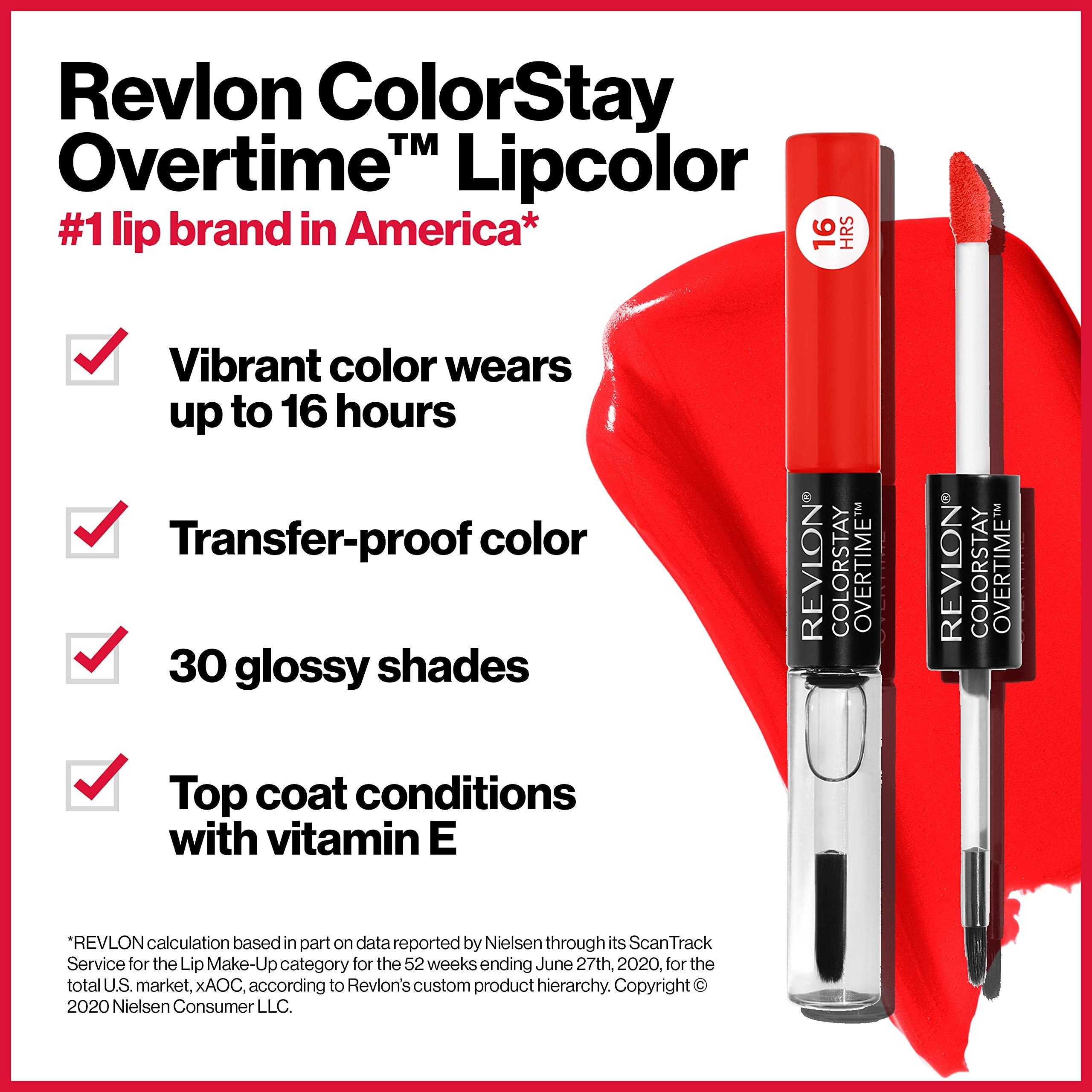 Revlon ColorStay applicator tip close-up delivering precise pigmented coverage