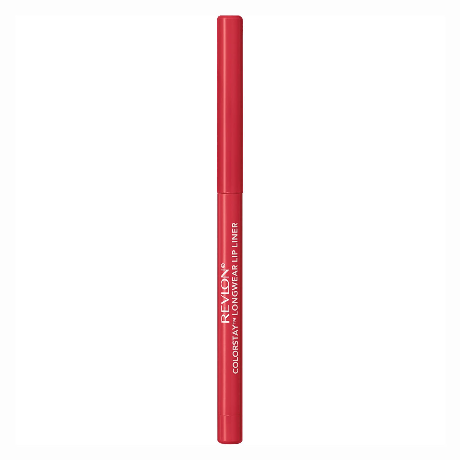 Revlon ColorStay lipliner Reds 100 front packaging showing shade and compact design for travel