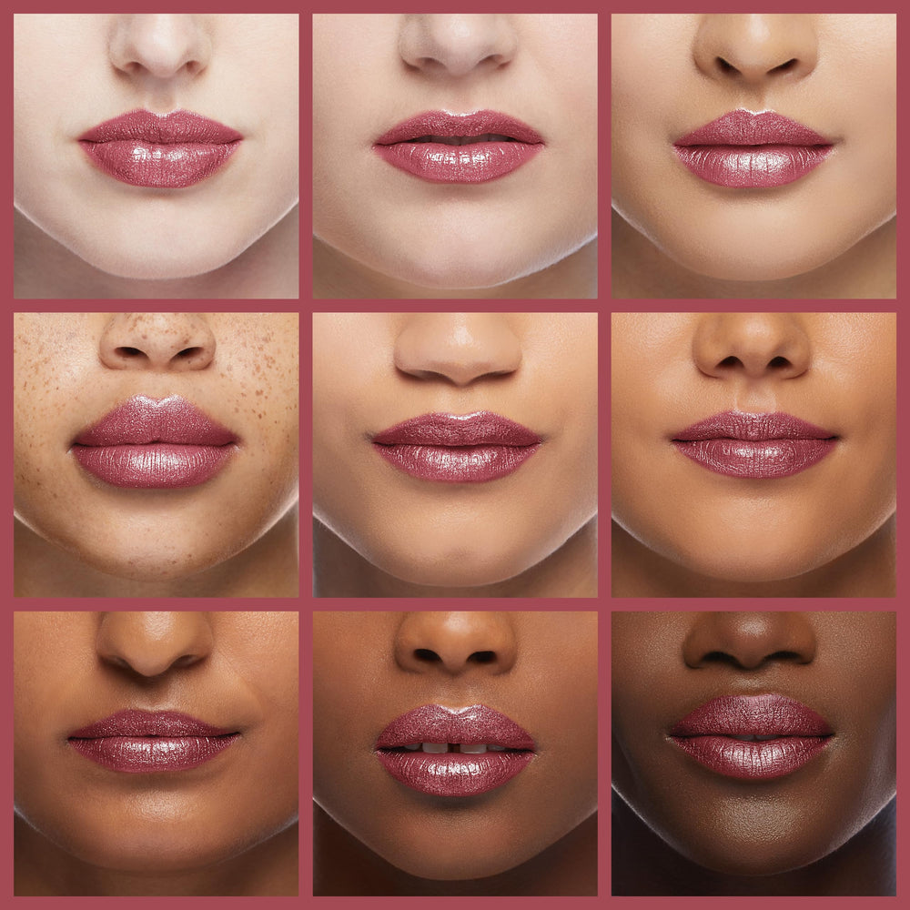 Revlon ColorStay liquid color swatch of Stay Currant demonstrating rich pigment payoff