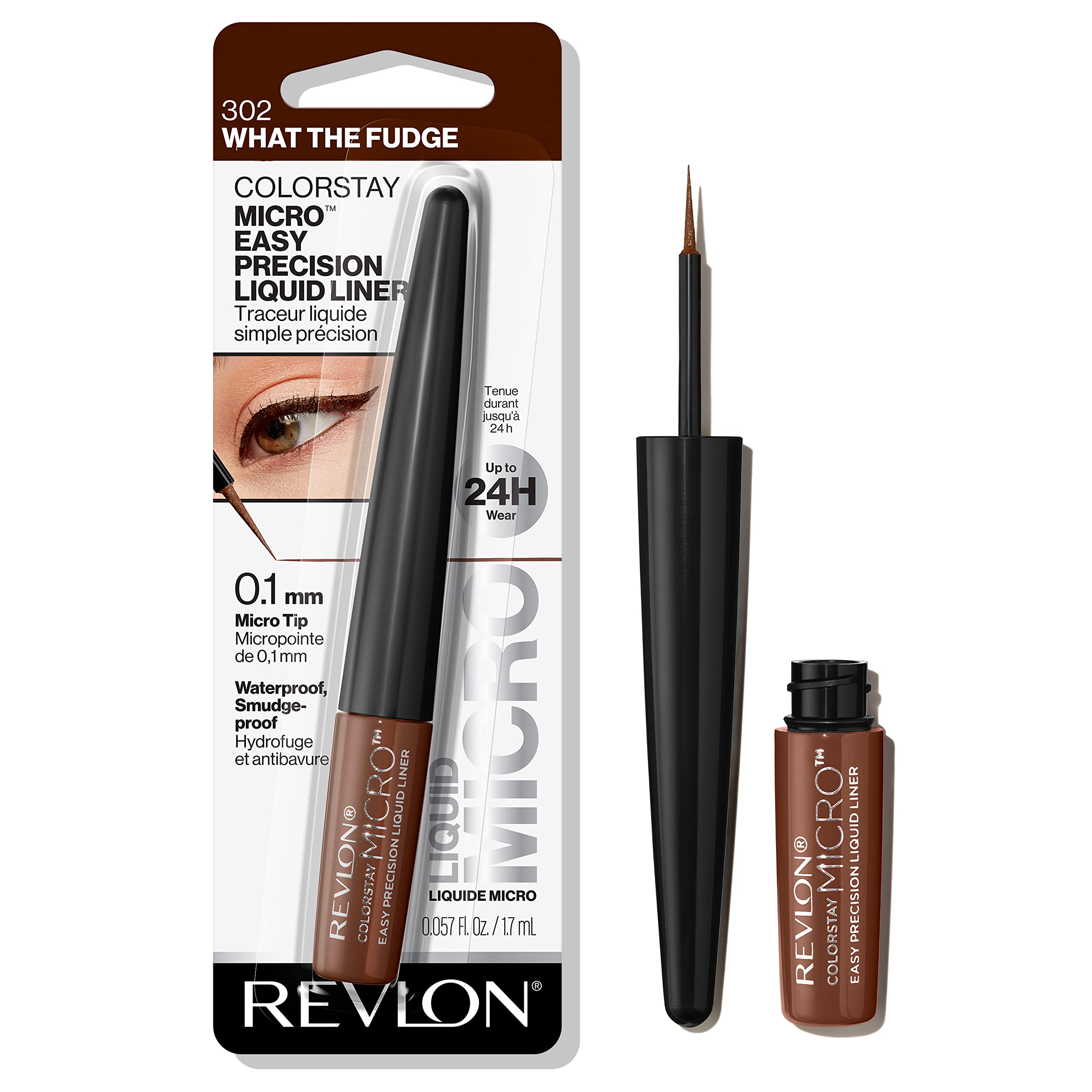 REVLON front packaging showing compact eyeliner and branding for easy recognition