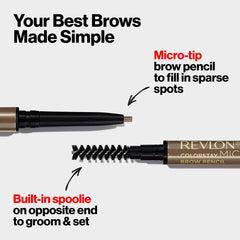 Revlon pencil texture shot highlighting argan and marula oils