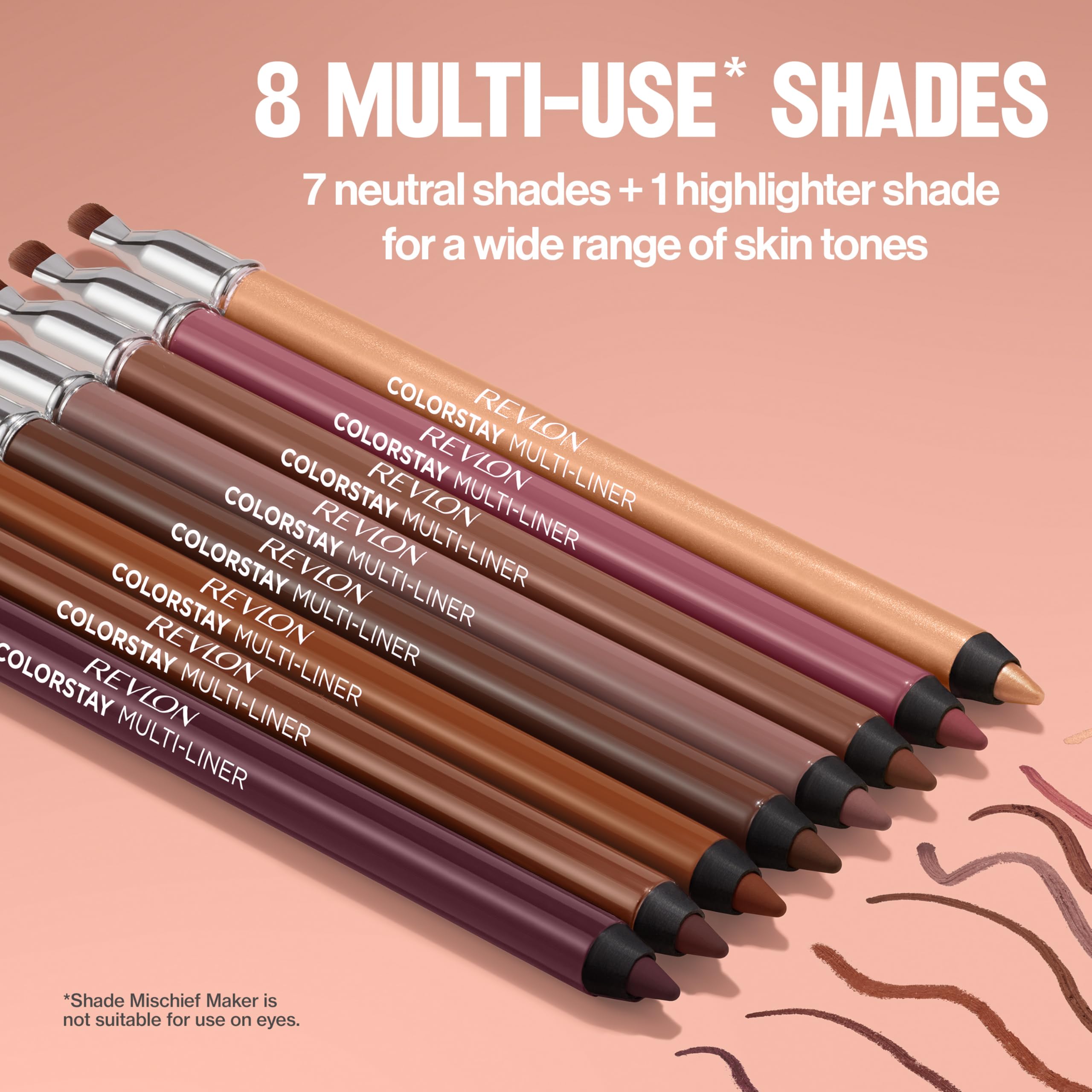 Revlon in a travel pouch staged lifestyle image showing convenience for on-the-go touchups