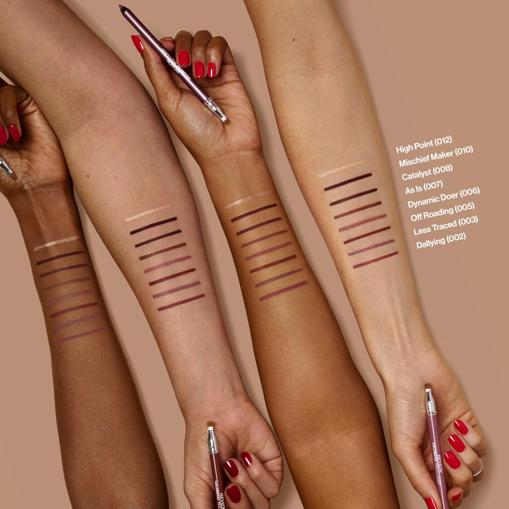 Revlon ColorStay Multi-Liner 002 Dallying swatch on arm to show true neutral tone