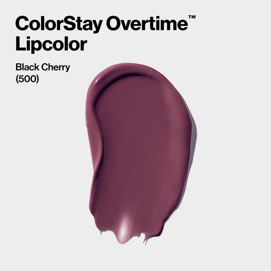 Revlon ColorStay overtime dual-ended view showing color and gloss ends