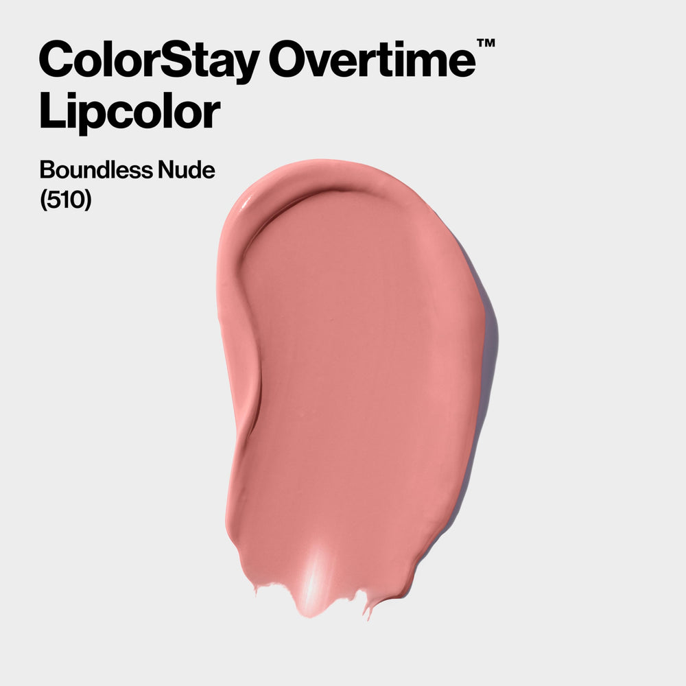 Revlon ColorStay Overtime dual-ended tube displayed to show both ends