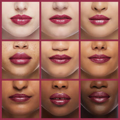Revlon clear gloss texture close-up showing moisturizing shine