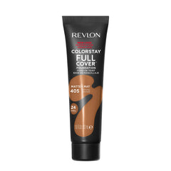 Revlon ColorStay back label showing ingredients and usage information clearly