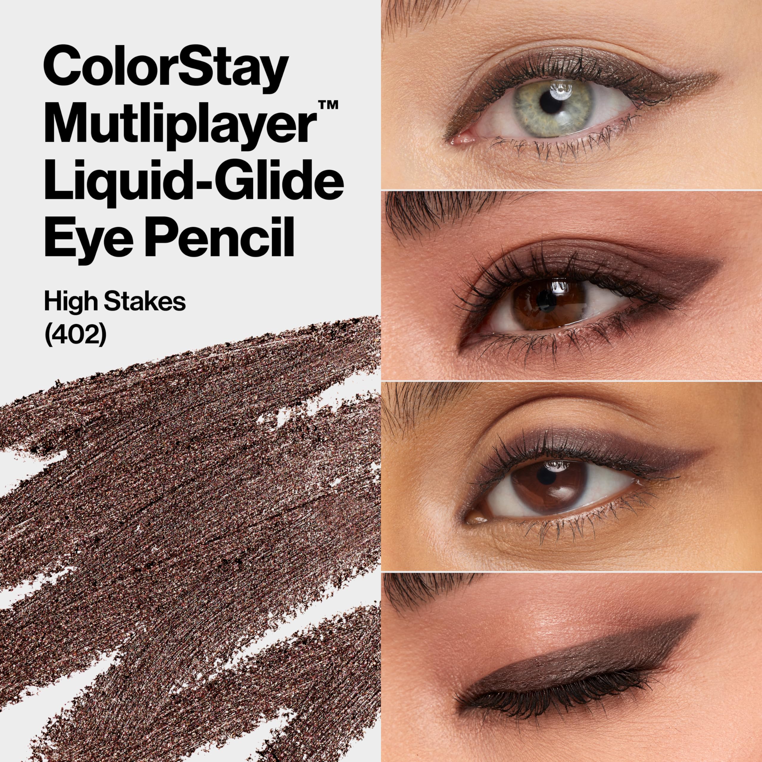 REVLON built-in blending brush close-up for easy softening benefit