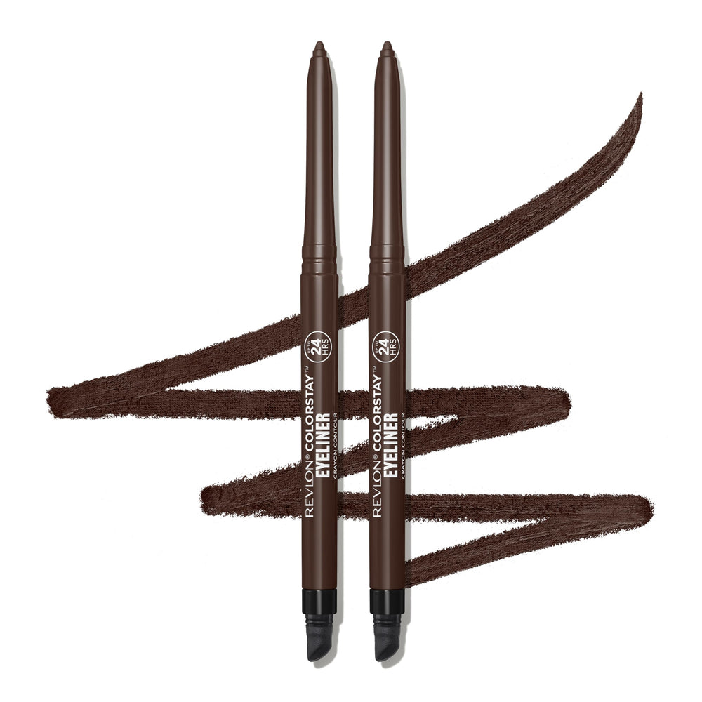 Revlon ColorStay pencil inside makeup bag with mirror for on-the-go touch-ups