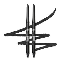 Revlon ColorStay on model showing crisp black liner and finished eye look