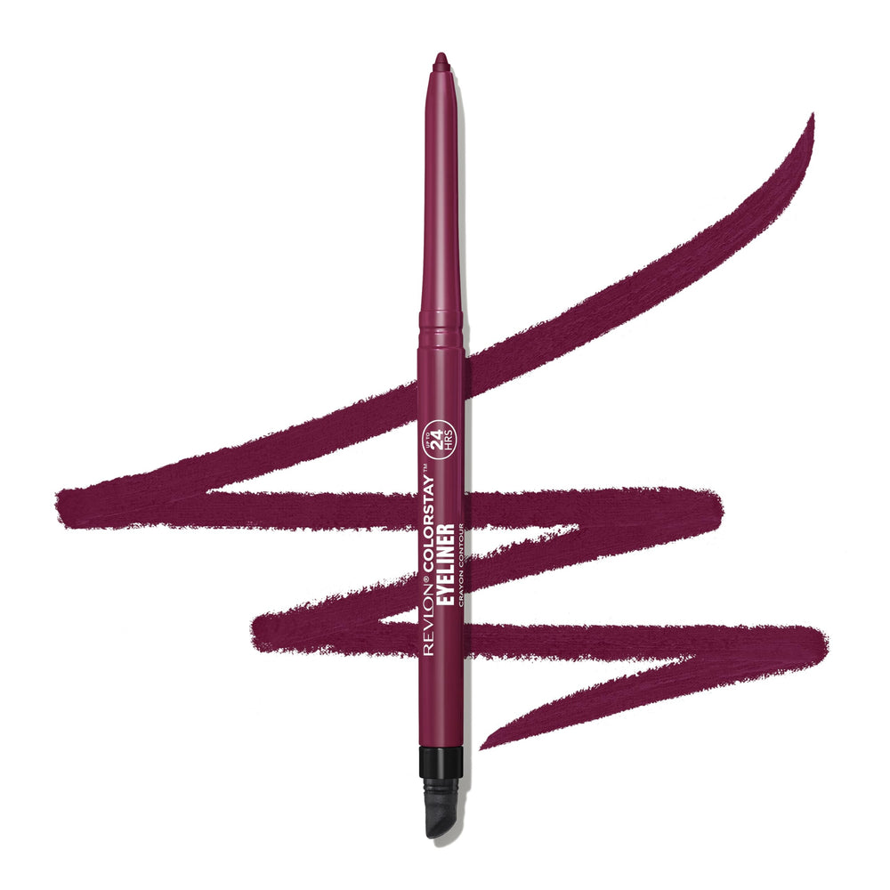 REVLON ColorStay pencil tip close-up showing precise point for fine lines