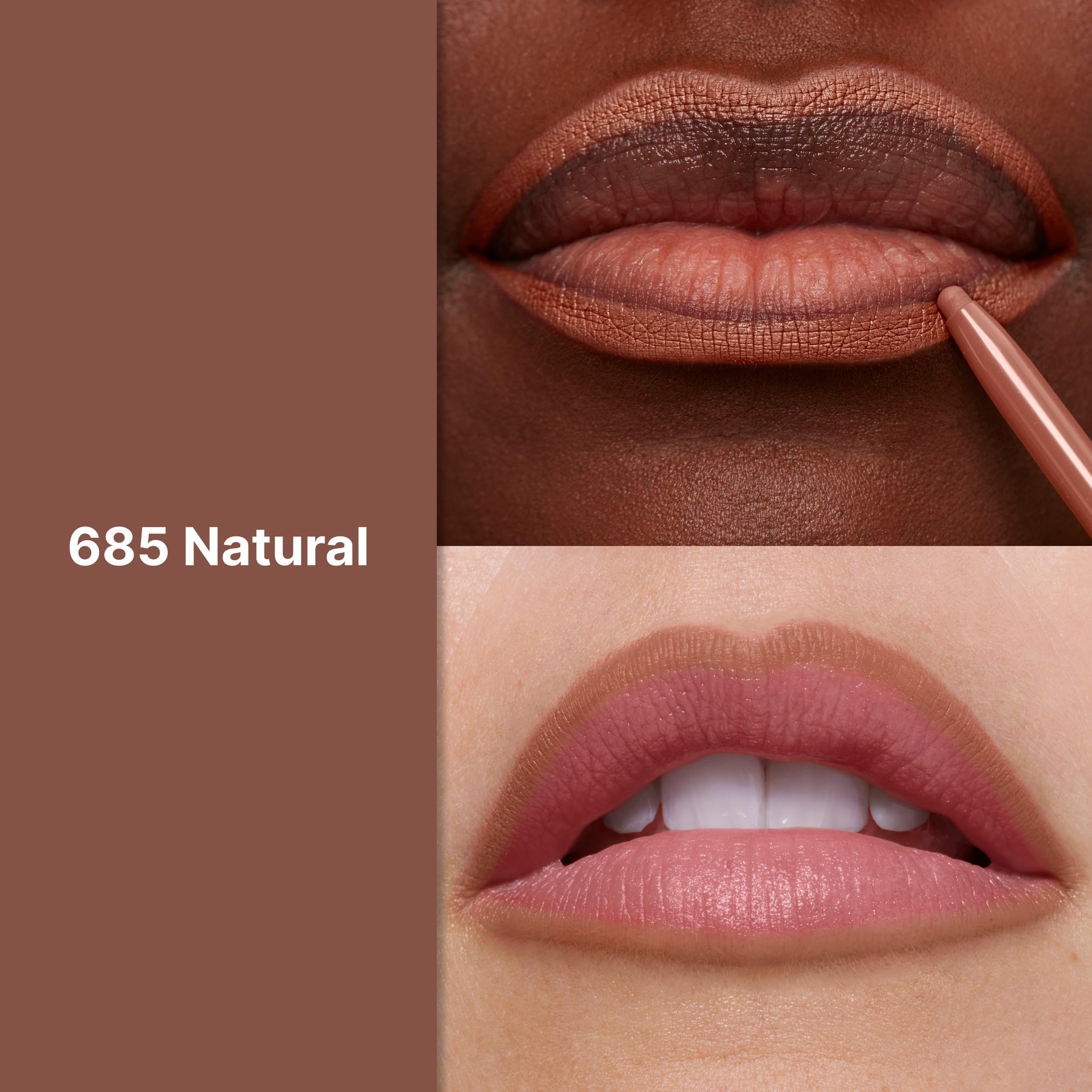 Revlon pencil tip close-up showing creamy texture for precise application