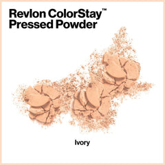 Revlon ColorStay puff applicator beside compact for easy touch-ups and precise application