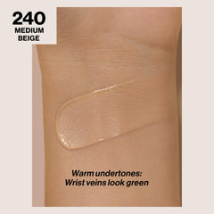Revlon pump detail closeup demonstrating hygienic, mess-free application