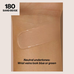 Revlon ColorStay pump dispensing foundation for precise, mess-free application