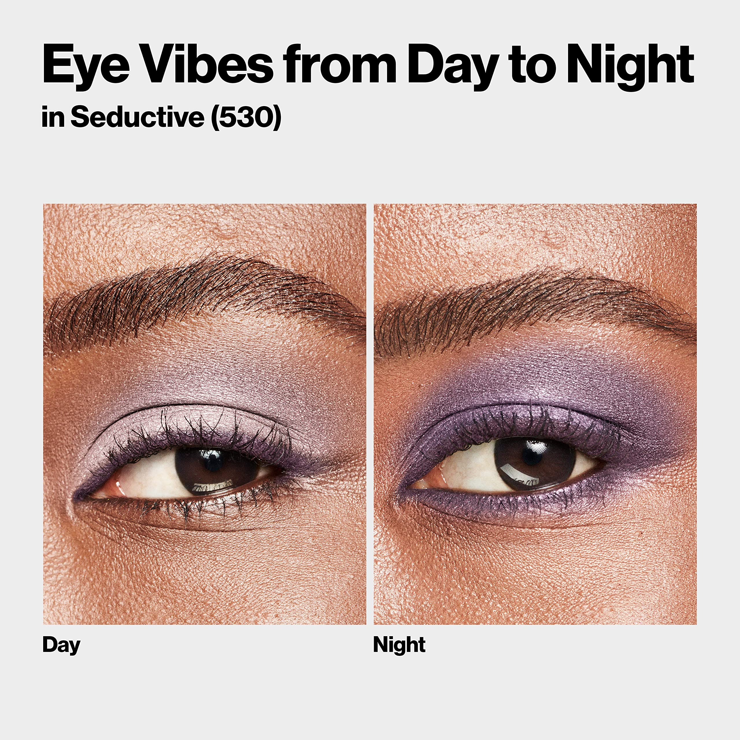 Revlon palette with brush demonstrating easy application and blendability benefit