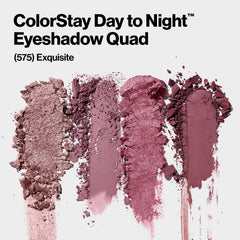 REVLON open quad showing four coordinated shades for versatile day-to-night looks benefit variety