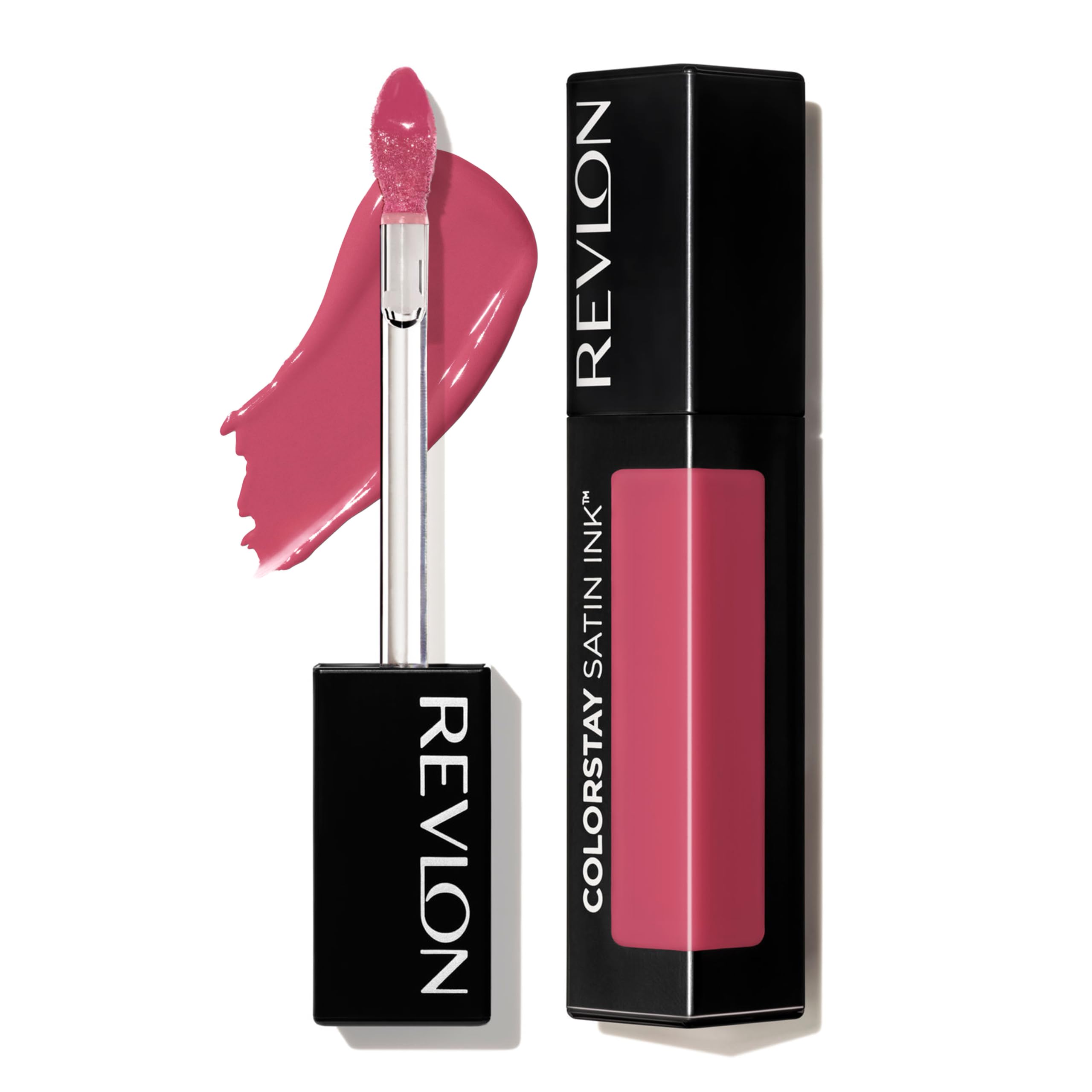 REVLON front packaging showing Pink Duchess shade and longwear benefits