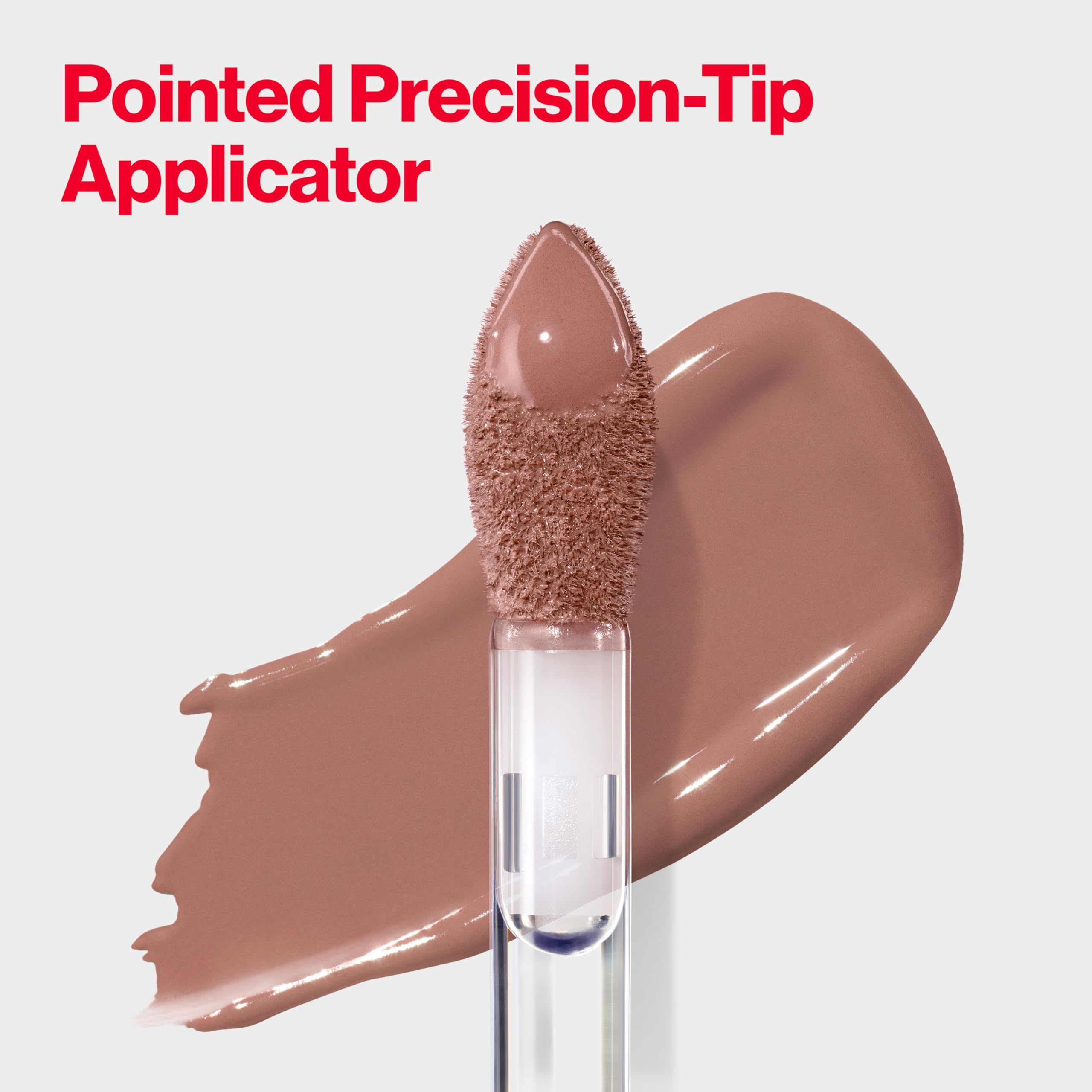 Revlon product next to coin showing 0.17 fl oz size for scale convenience
