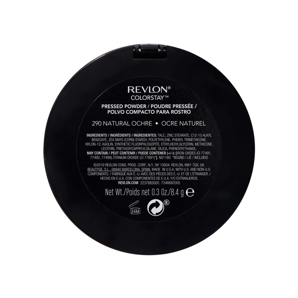 Revlon compact in hand showing size and portability for everyday use