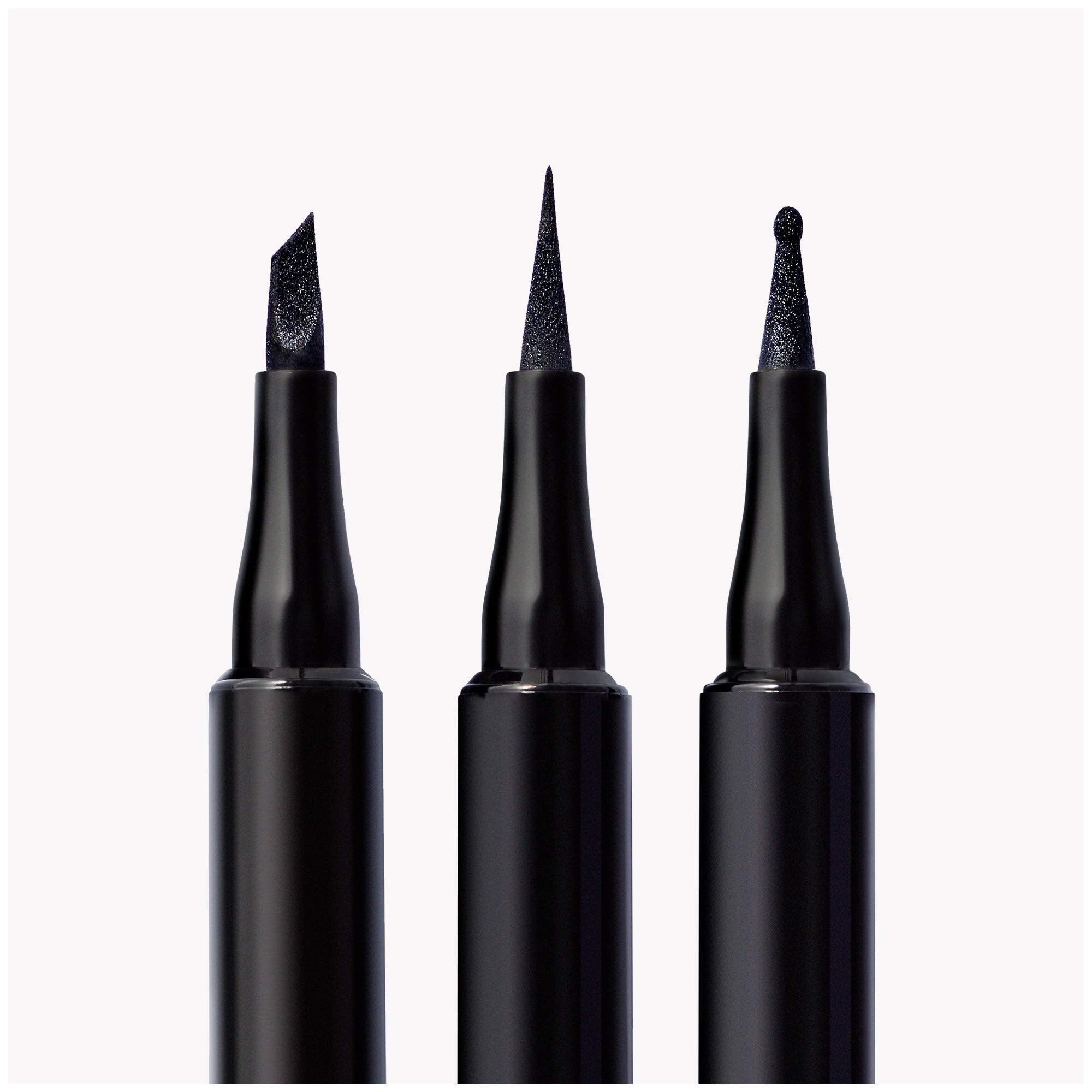 Revlon ColorStay pen next to a hand for size comparison and easy handling