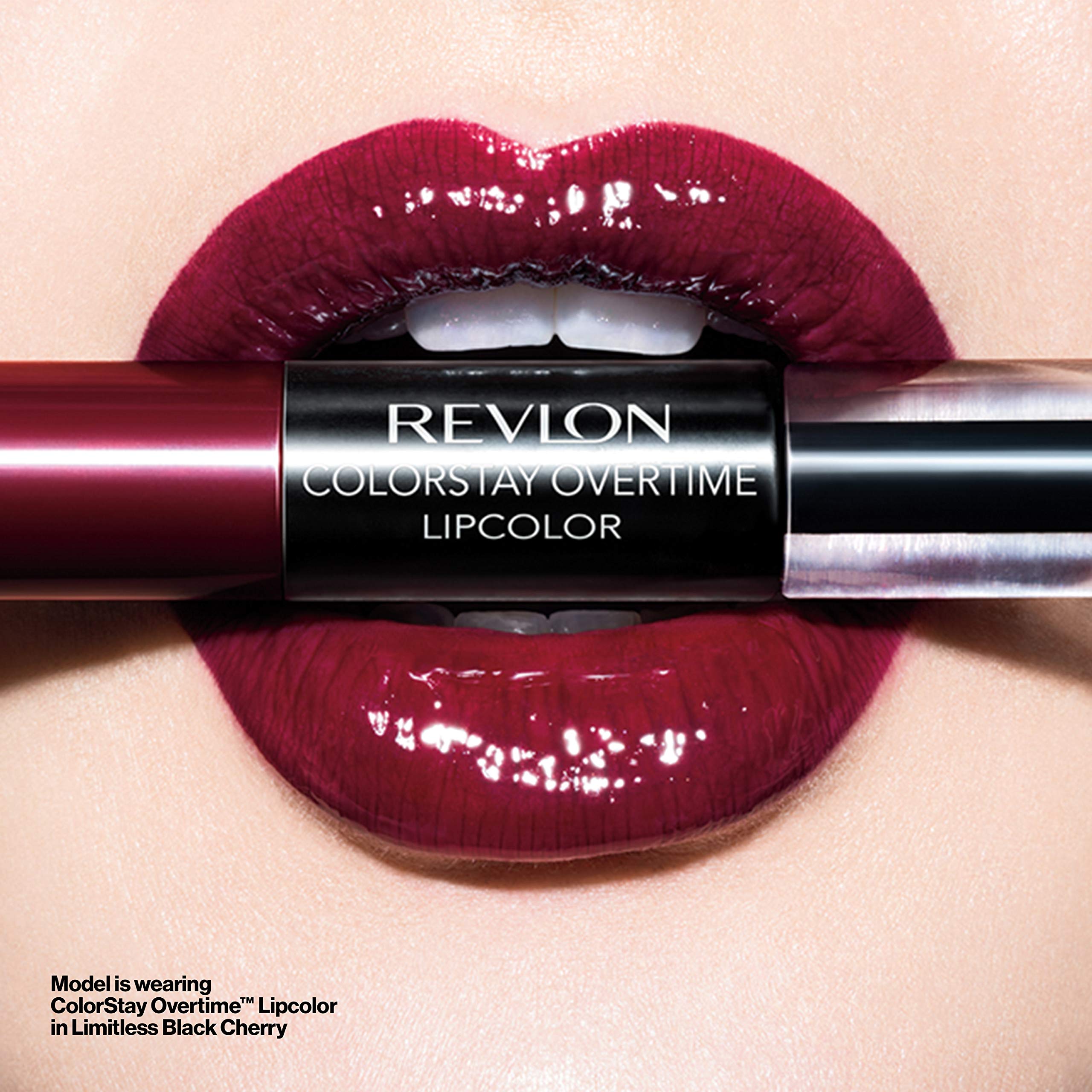 Revlon ColorStay next to coin for size comparison and travel convenience