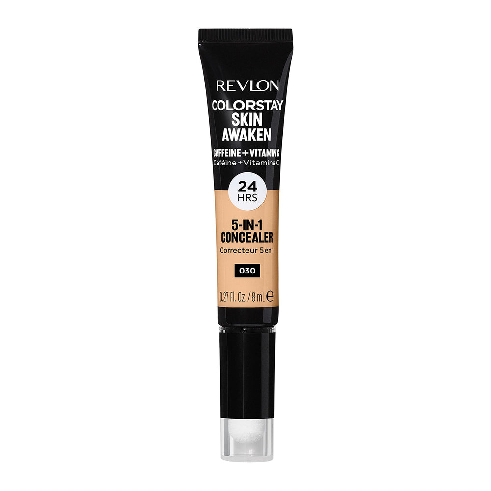 Revlon ColorStay Skin Awaken front packaging showing product and shade — bright finish