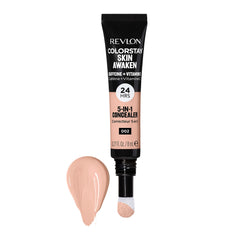 Revlon concealer creamy texture close-up showing blendable, lightweight finish