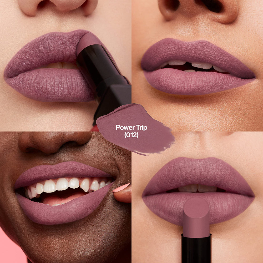 Revlon ColorStay Suede Ink open tube with applicator highlighting simple one-swipe use