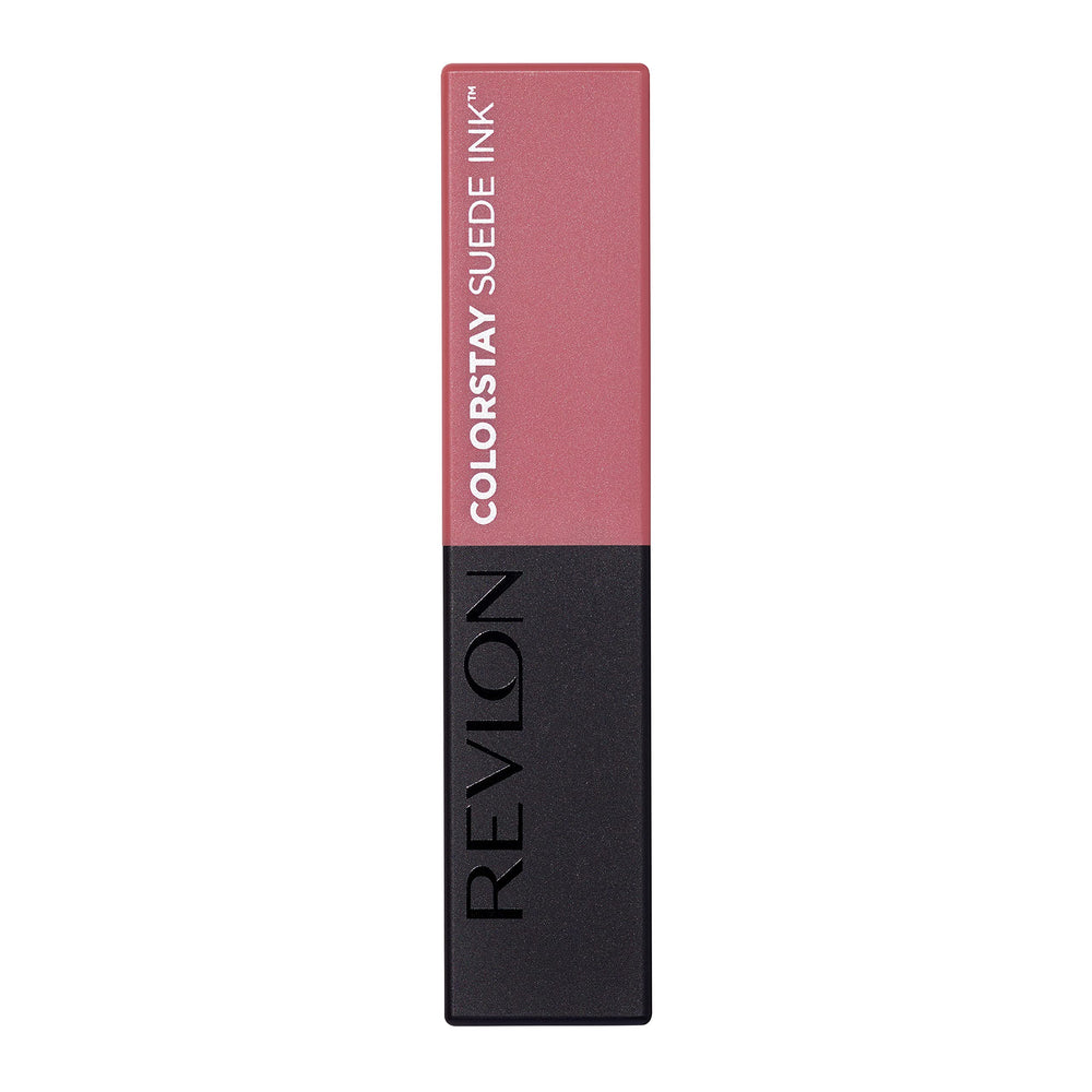 Revlon packaging back label with ingredient and wear-time information