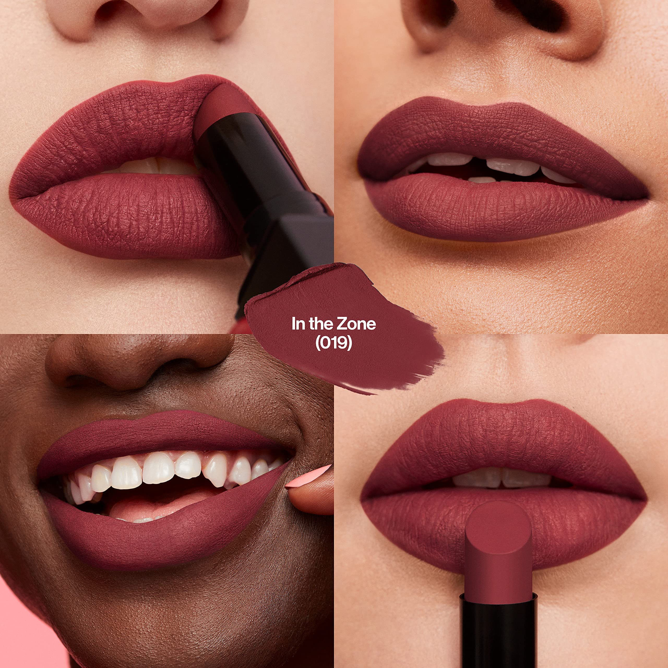 Revlon pigment texture swirled on skin illustrating rich, even coverage