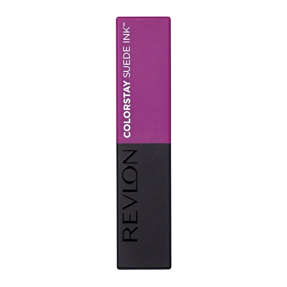 Lifestyle evening look featuring Revlon Suede Ink for long-lasting, camera-ready color