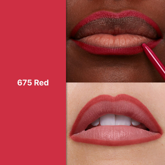 Close-up of Revlon ColorStay tip texture showing smooth pigment for precise application