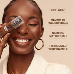 Revlon ColorStay texture close-up showing smooth blendable consistency