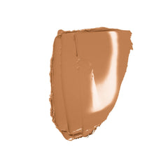 Revlon ColorStay Toast (410) texture closeup showing lightweight matte finish and blendability