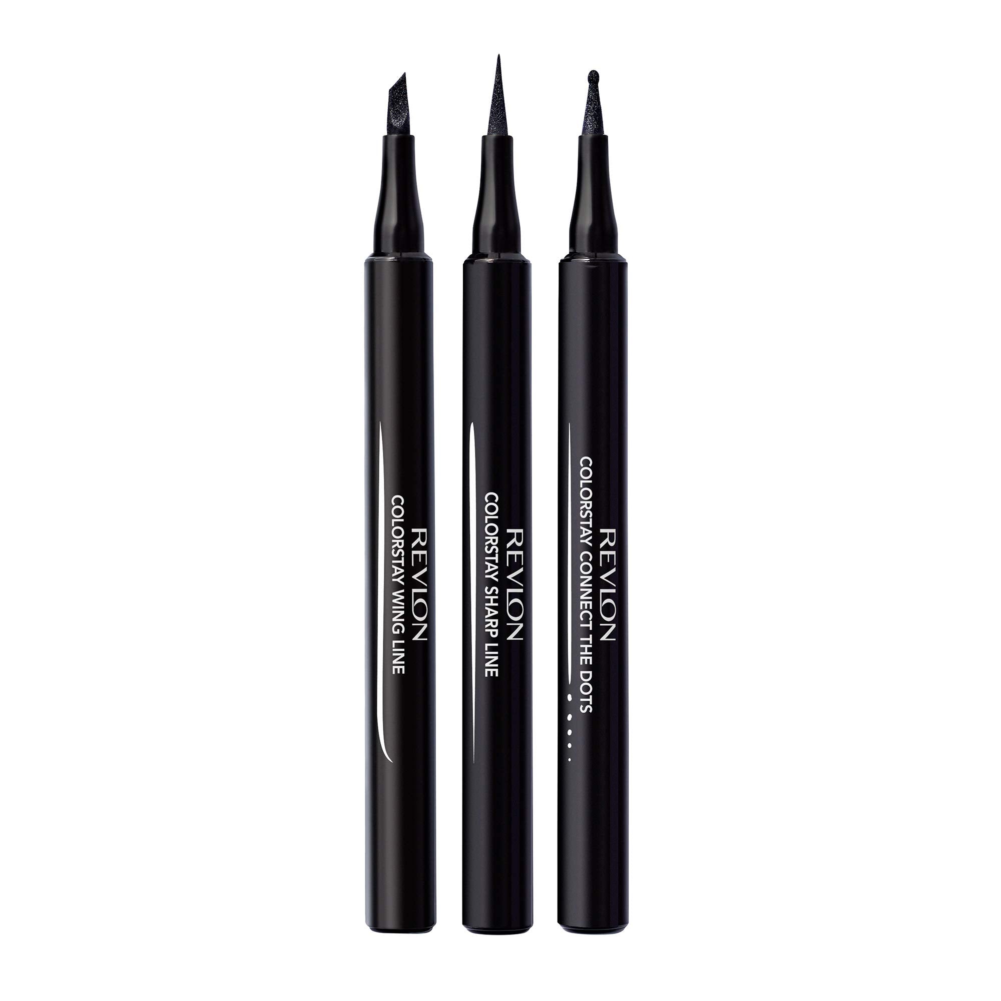 Revlon ColorStay Triple Edge angled tip close-up for precise wing application