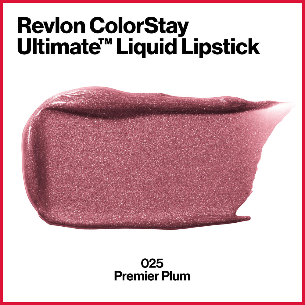 Revlon ColorStay applicator with Premier Plum swatch for precise color