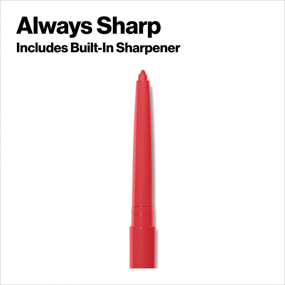 Revlon ColorStay lip liner paired with Super Lustrous lipstick for enhanced longevity