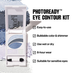 Revlon open compact revealing primer, three shades and shimmer top coat