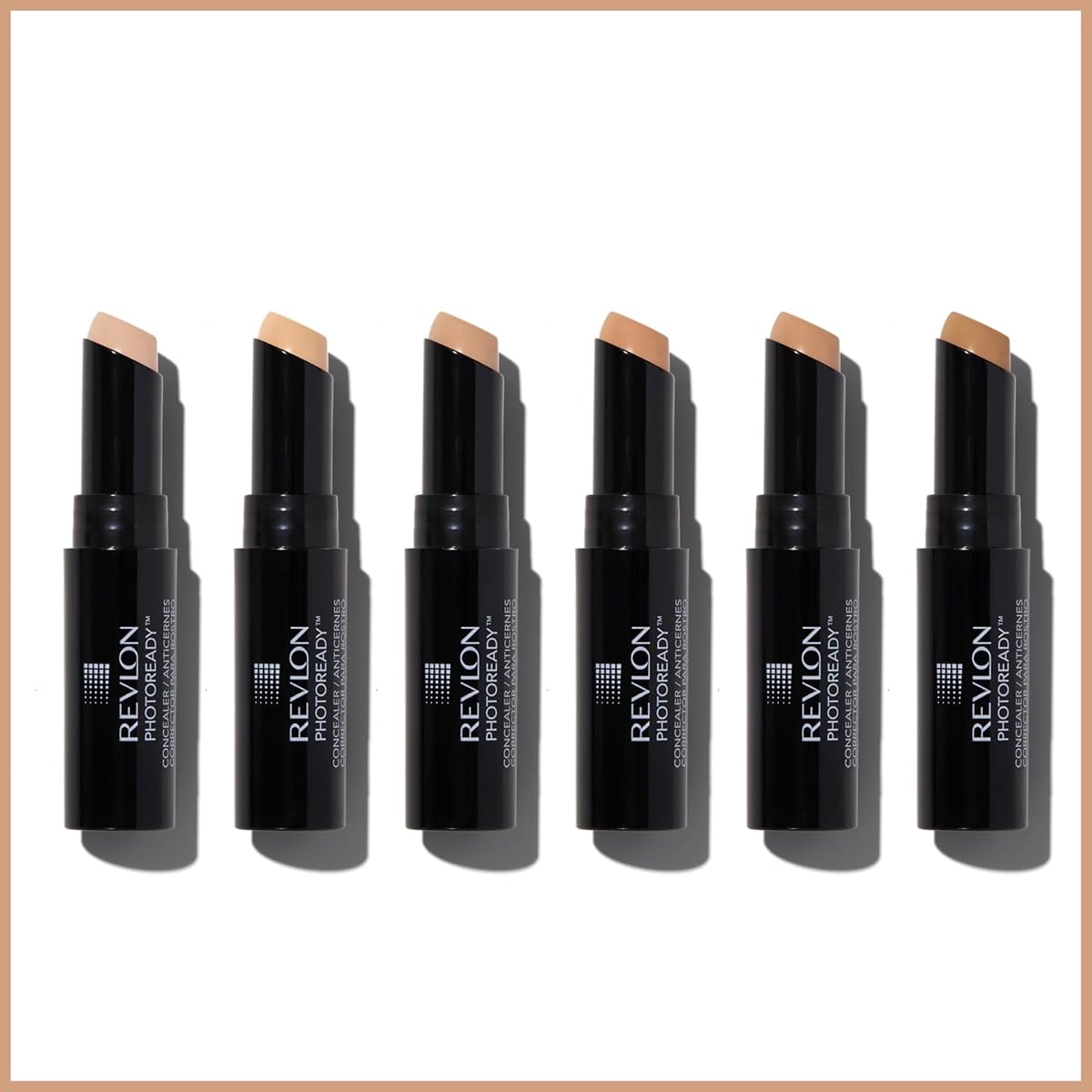 Revlon concealer applied under eye demonstrating brightening and natural look benefit