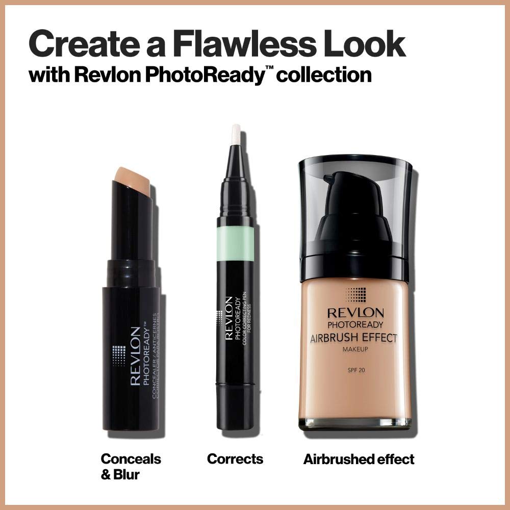 Revlon concealer in a makeup bag in lifestyle setting showing everyday convenience benefit