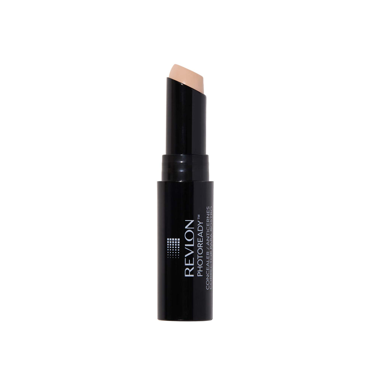 Revlon concealer stick front packaging showing compact travel-ready design and shade