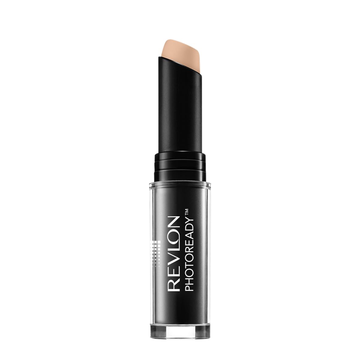 Revlon concealer stick front packaging showing shade 003 and compact design benefit